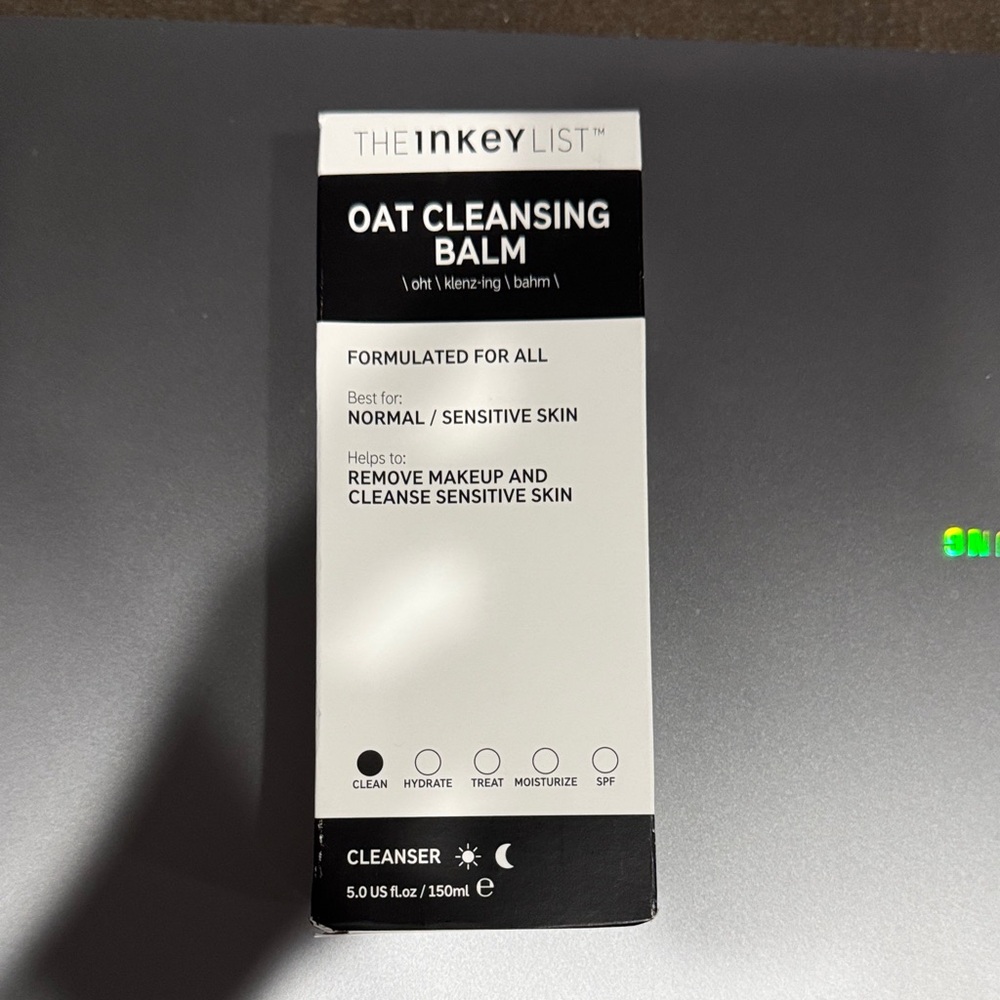 The Inkey List Oat Cleansing Balm